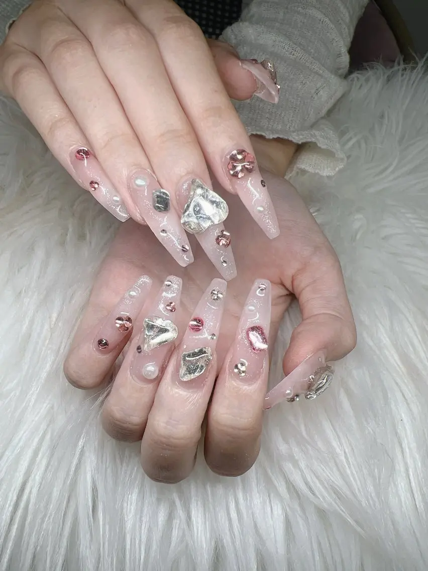 ネイル Lee Nails チップ長さだし専門店のネイルデザイン