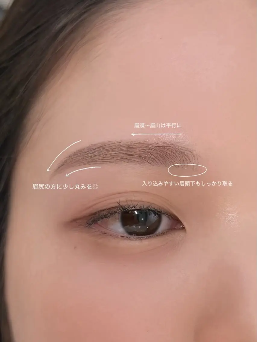 アイブロウ unefleur SARAの眉毛・アイブロウイメージ