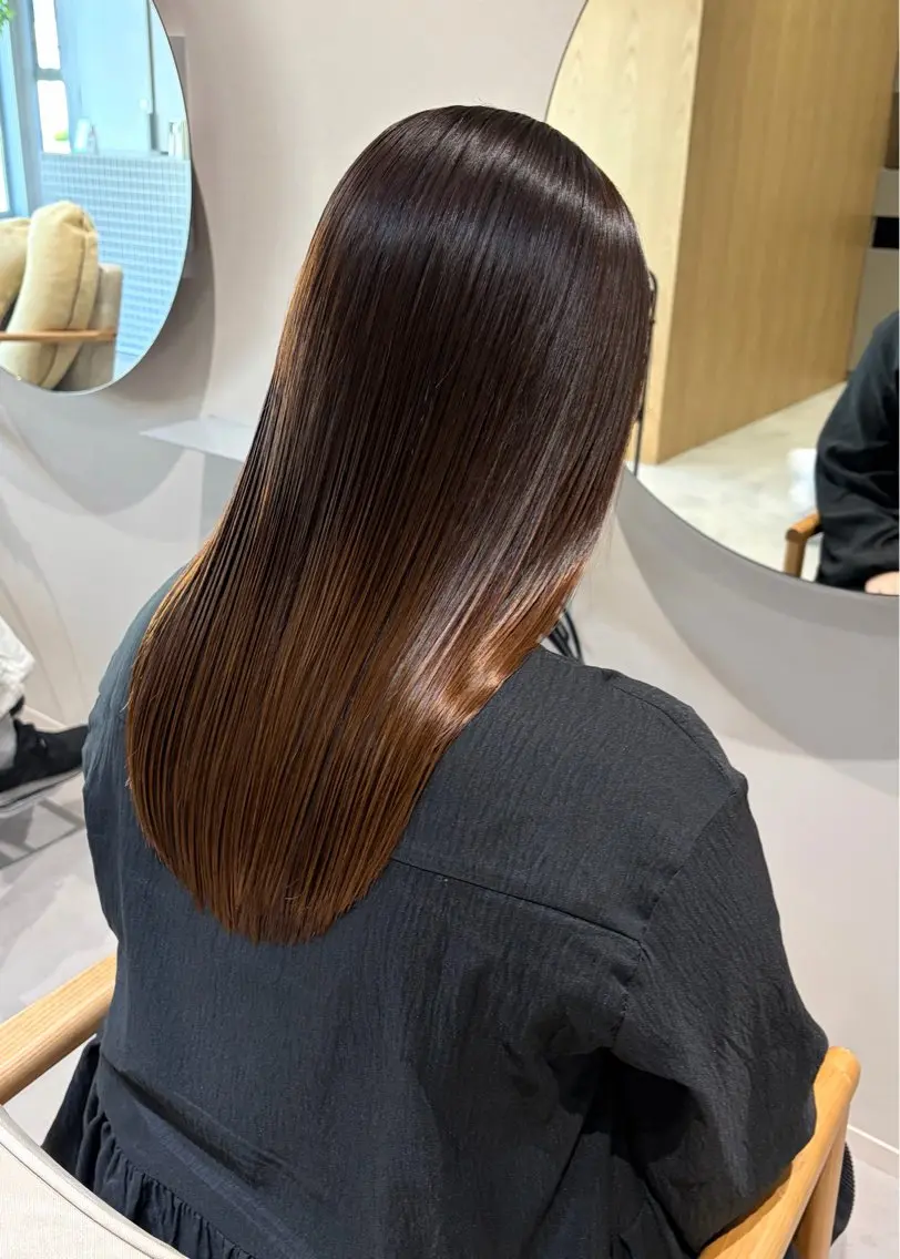 セミロング 透明感カラーが得意✨ arakawayuaのヘアスタイル