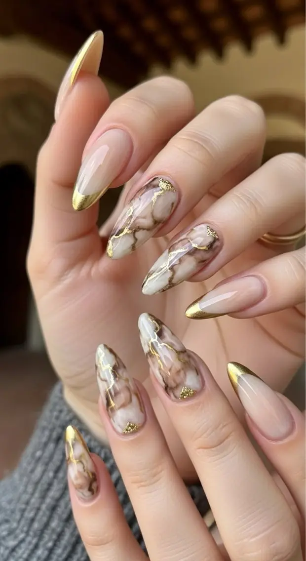 セミロング T&D NailSalonのネイルデザイン