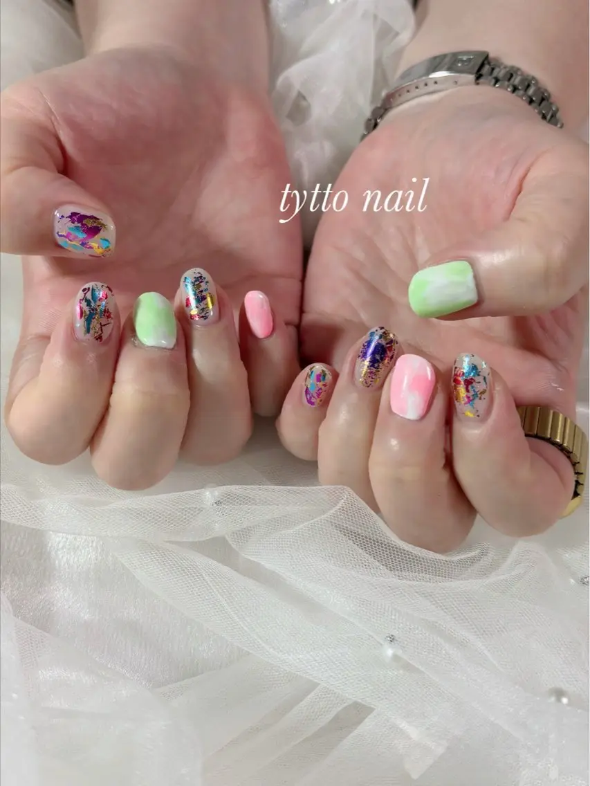 ネイル ハンドネイル tytto nail ❤︎‪‪eri‪‪のネイルデザイン