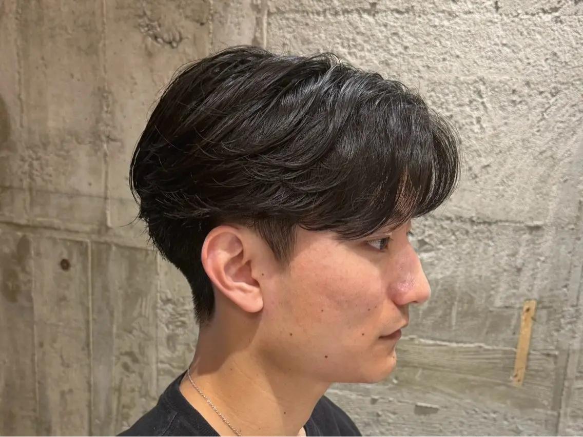 ショート パーマ メンズ 朝ラクパーマ 【SENA】のヘアスタイル