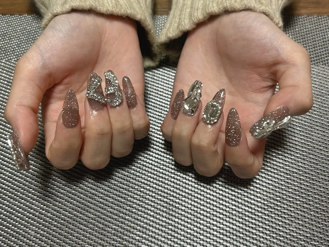 ネイル ハート ハンドネイル i nailのネイルデザイン