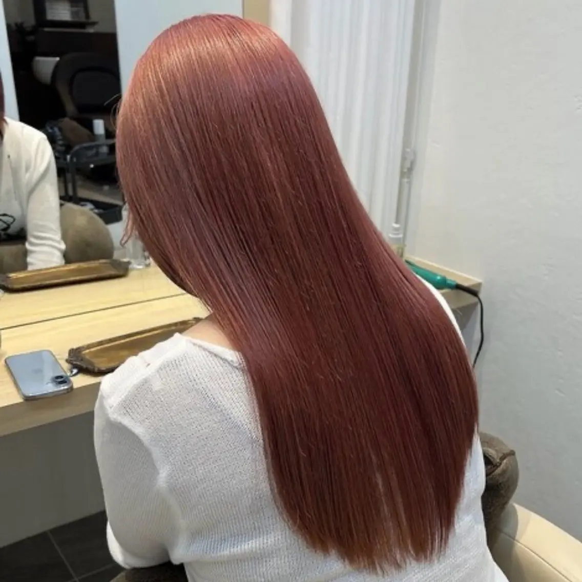 ロング カラー カット ヘアカラー トリートメント レイヤー/暖色カラー 🎀はるのヘアスタイル