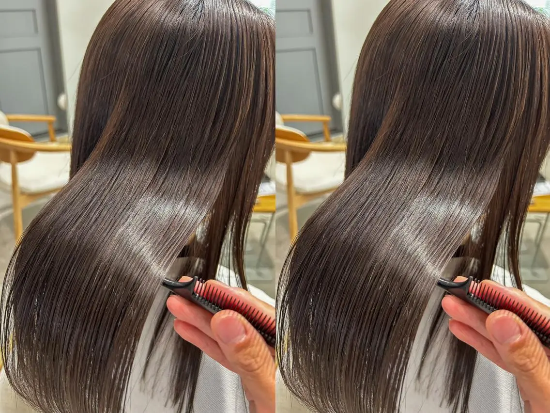ミディアム sara中谷 哲のヘアスタイル