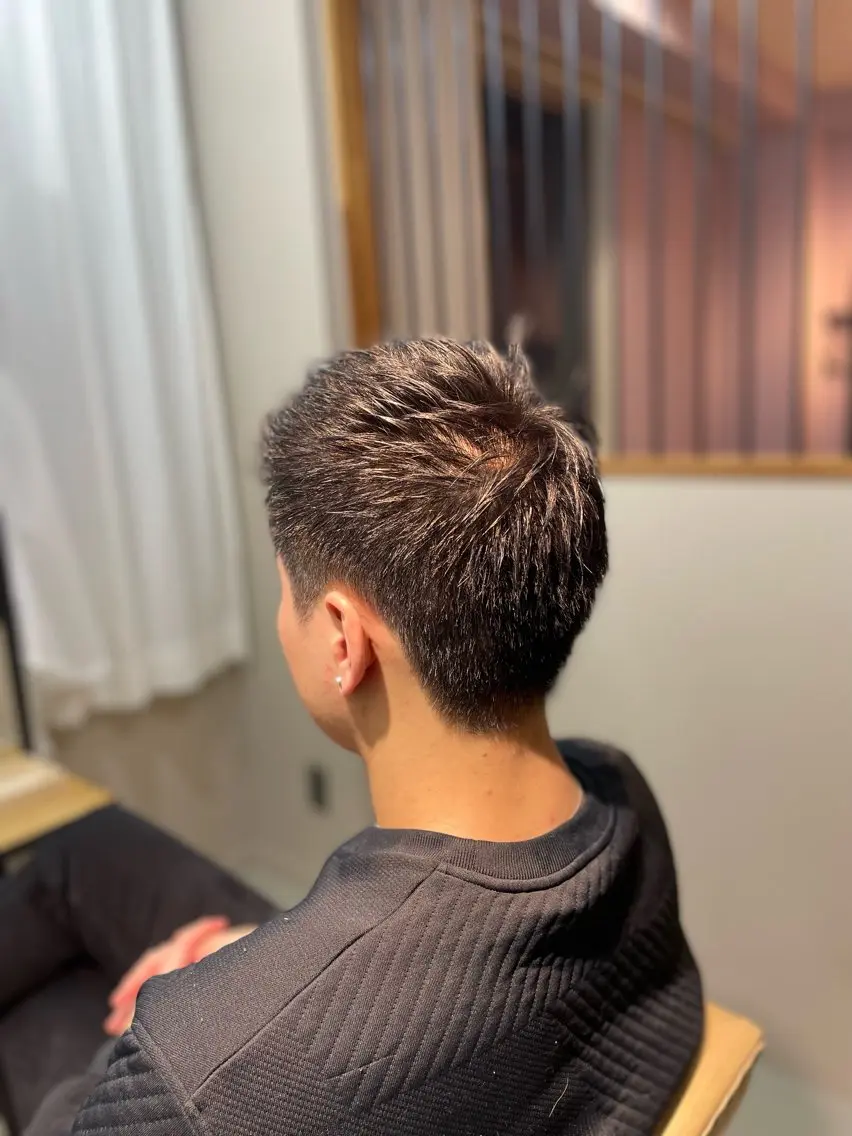 ショート メンズ カット 清水 保博のヘアスタイル