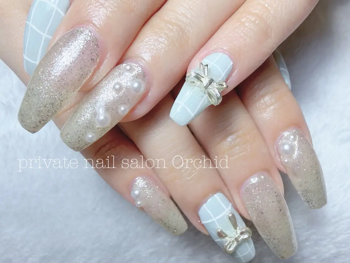 ネイル ハンドネイル nail salon Orchidのネイルデザイン