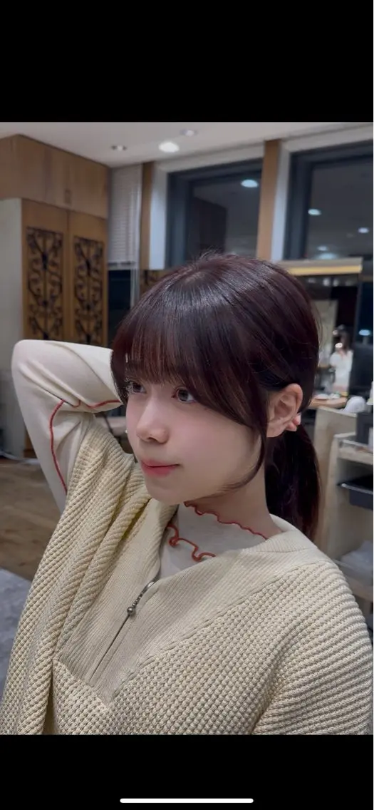 セミロング カラー カット ヘアカラー トリートメント 銀座/レイヤー 顔周りカット溝手優太のヘアスタイル