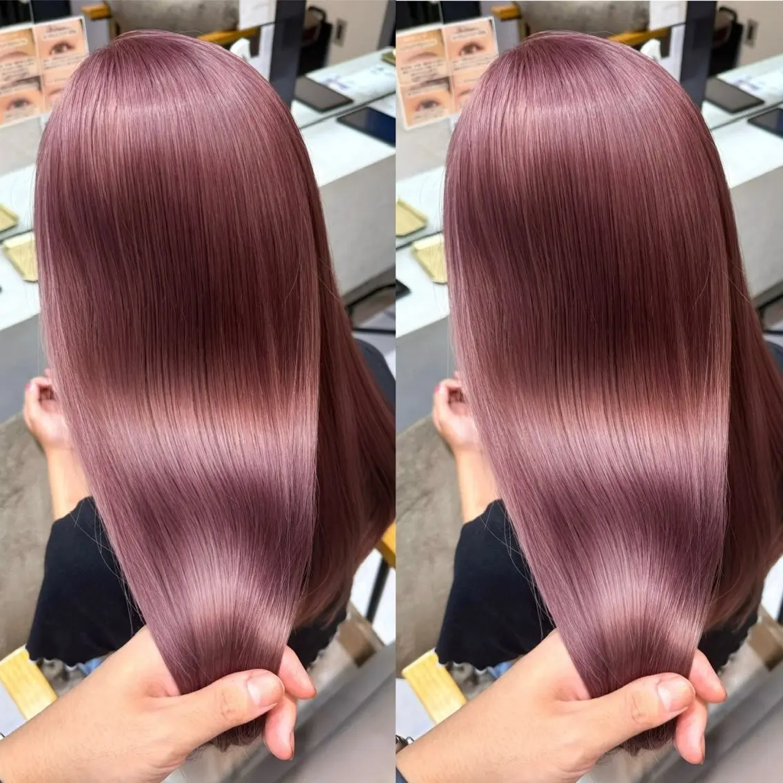 ロング ヘアカラー ケアブリーチ🫧 hana🎀のヘアスタイル