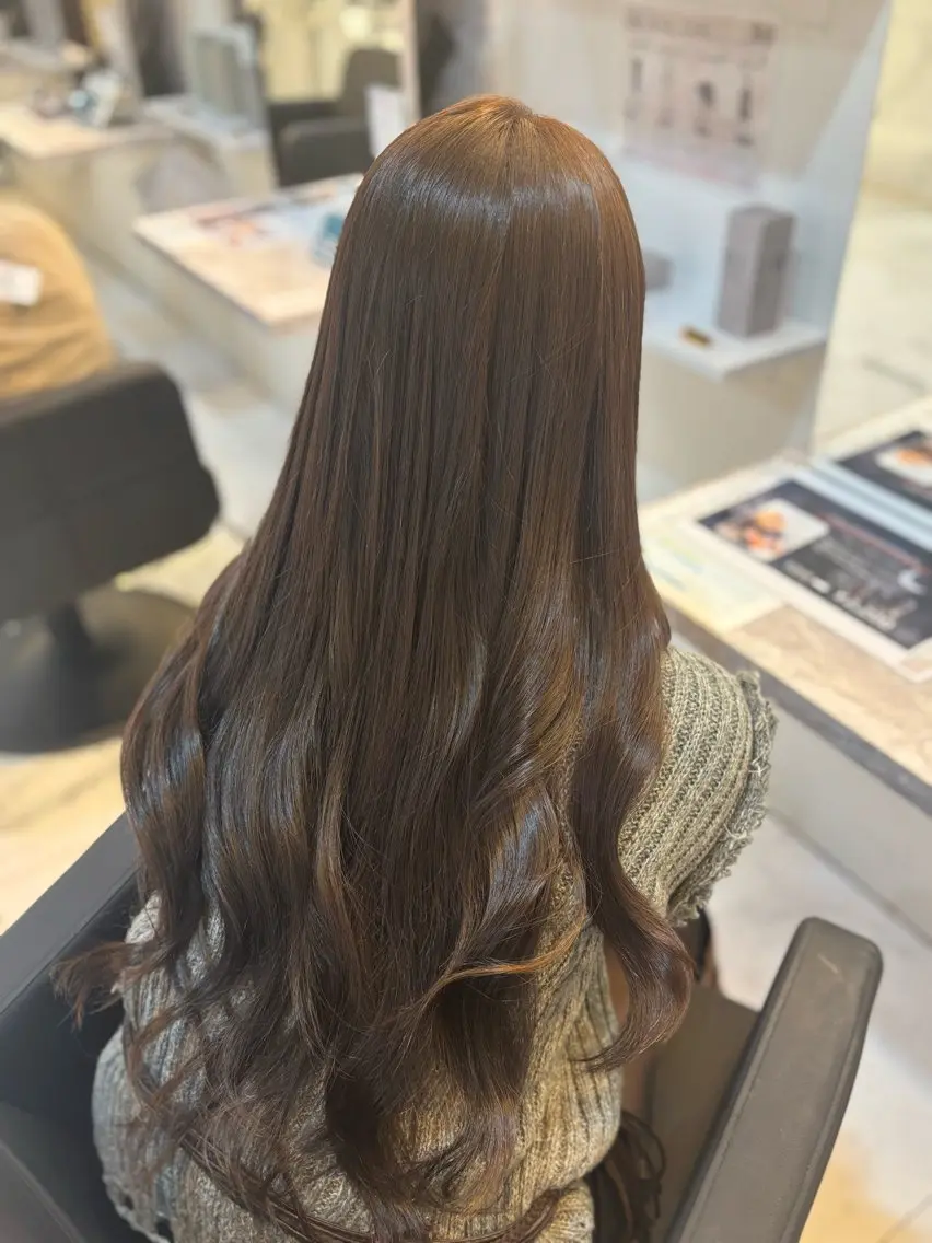 ロング ヘアカラー Lee四ツ橋 maayaのヘアスタイル