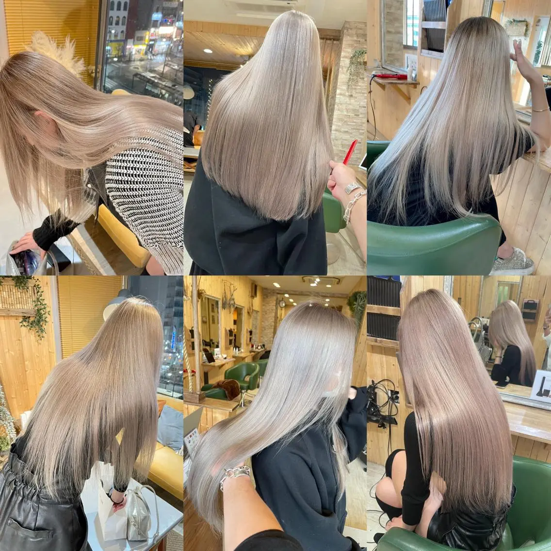 【トリプルカラー】似合わせカット+ケアブリーチ2回+ belleオリジナルcolor ¥27400の写真