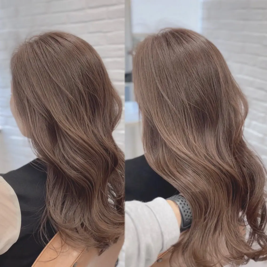 ロング ヘアカラー 韓国風カラー🇰🇷 髪質改善RIKU新宿のヘアスタイル