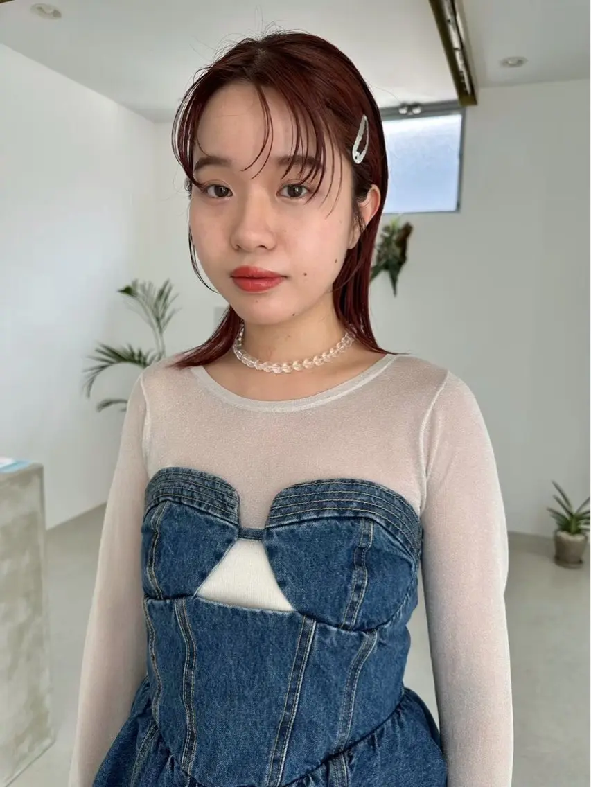カラー ヘアカラー ramu ／ワンカラーのヘアスタイル