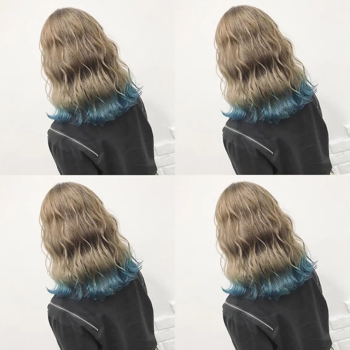 セミロング カラー ヘアアレンジ ヘアカラー トリートメント TAKUMAブリーチ /切りっぱなし🪽のヘアスタイル
