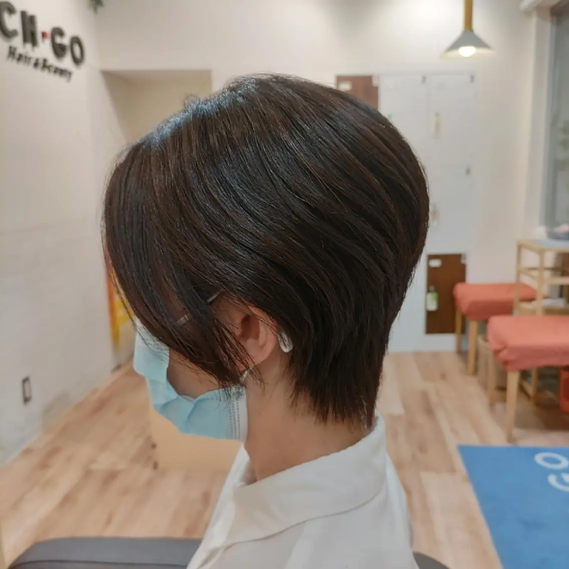 ショート ショートヘア 岩田 祐加のヘアスタイル
