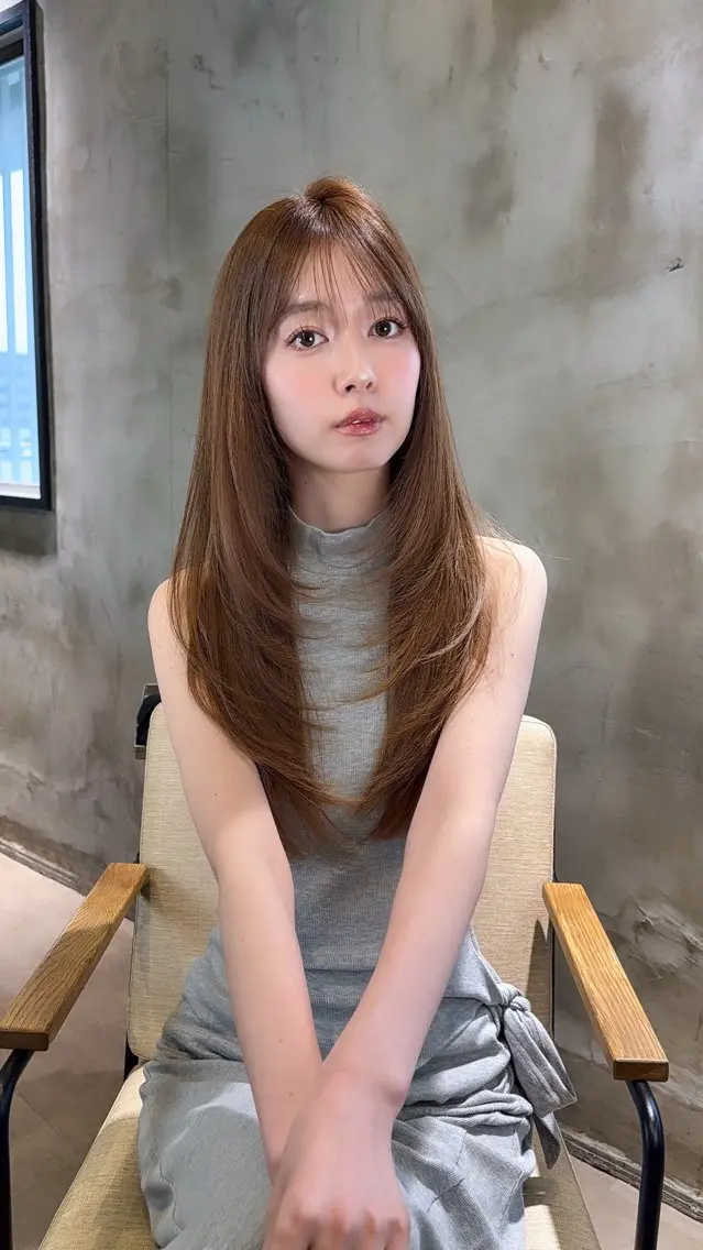 ☆髪に透明感を☆ブリーチ無しダブルカラー＋クイックTR￥13900の写真