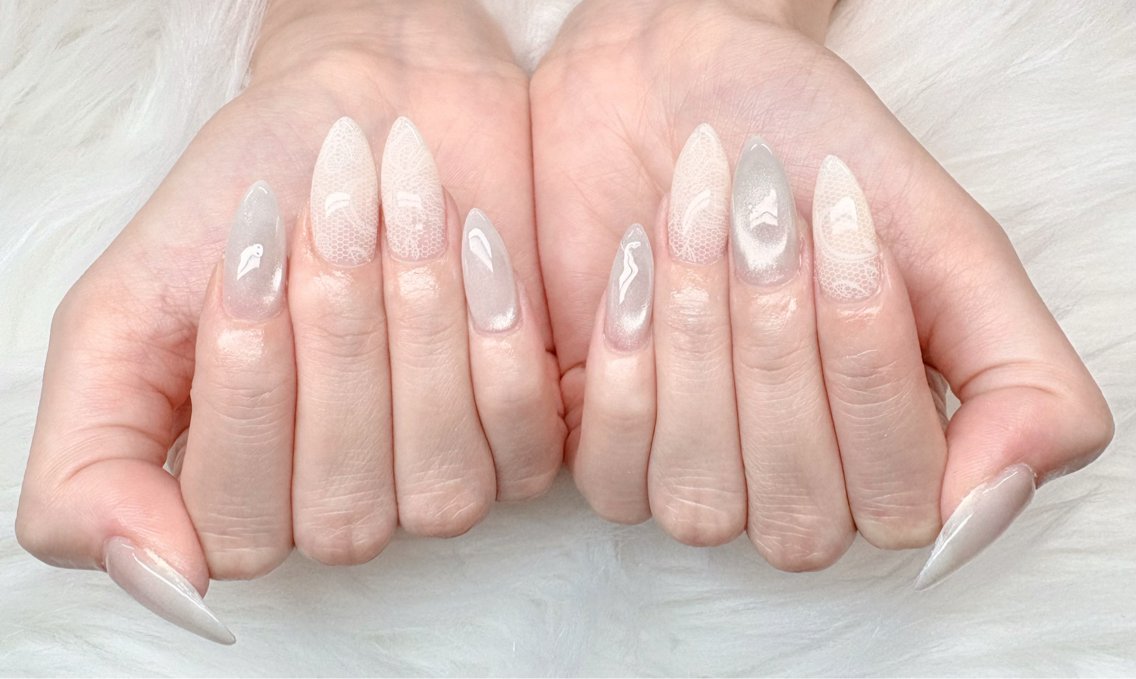 ネイル ジェルネイル マグネットネイル ニュアンスネイル ワンホンネイル ハンドネイル アン アンのネイルデザイン