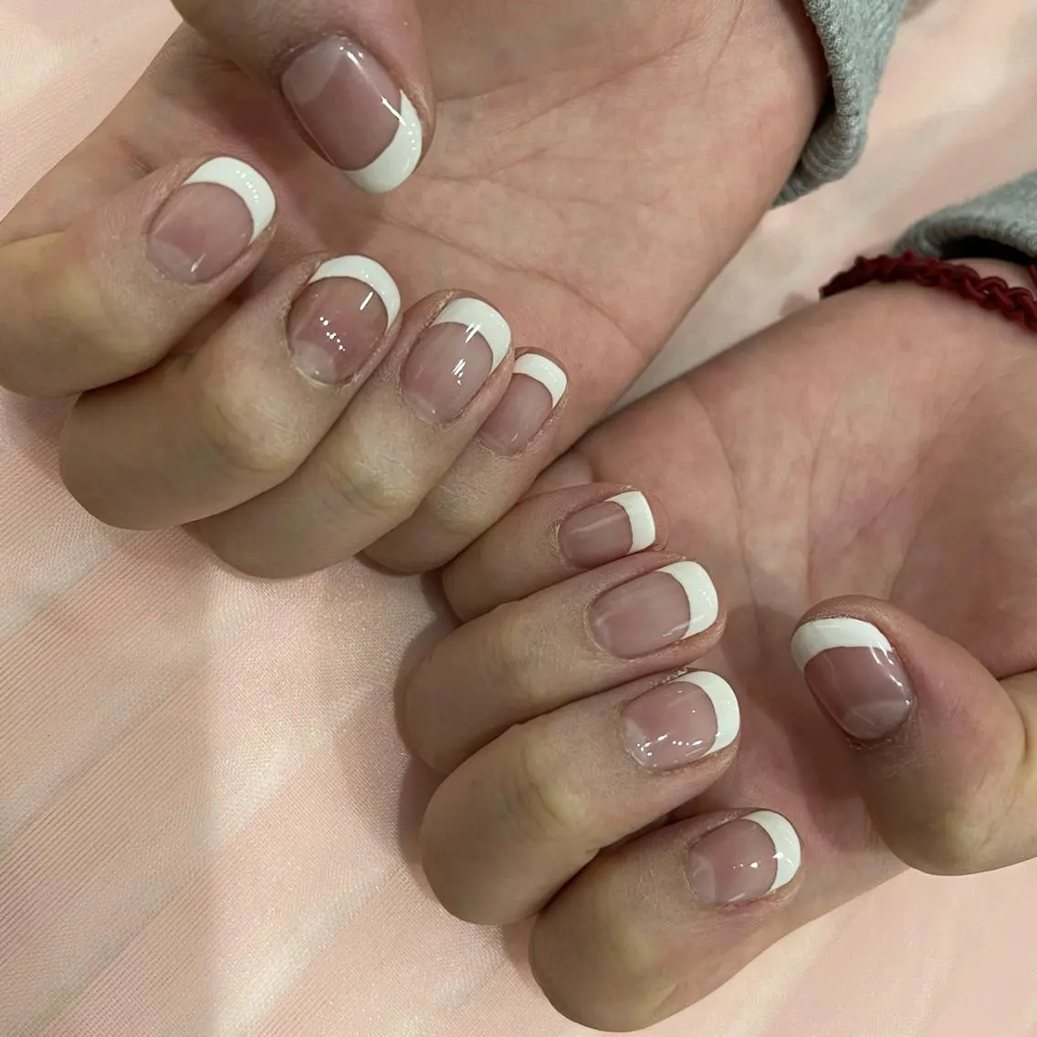 ネイル フレンチネイル Wish Nail 恒川のネイルデザイン