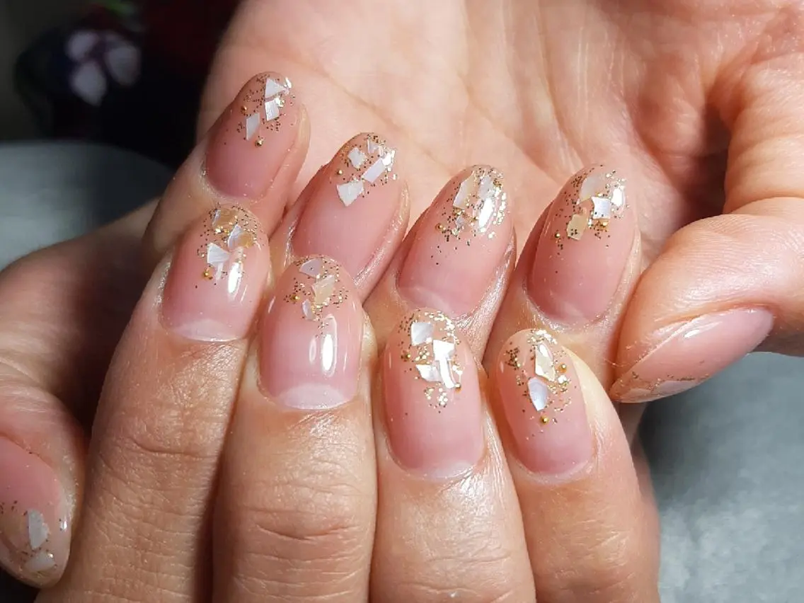 ネイル ミディアム ハンドネイル ネイリスト やましたのネイルデザイン