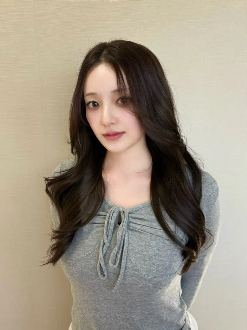 ロング レイヤーカット 沼野 奈美/CREAMのヘアスタイル