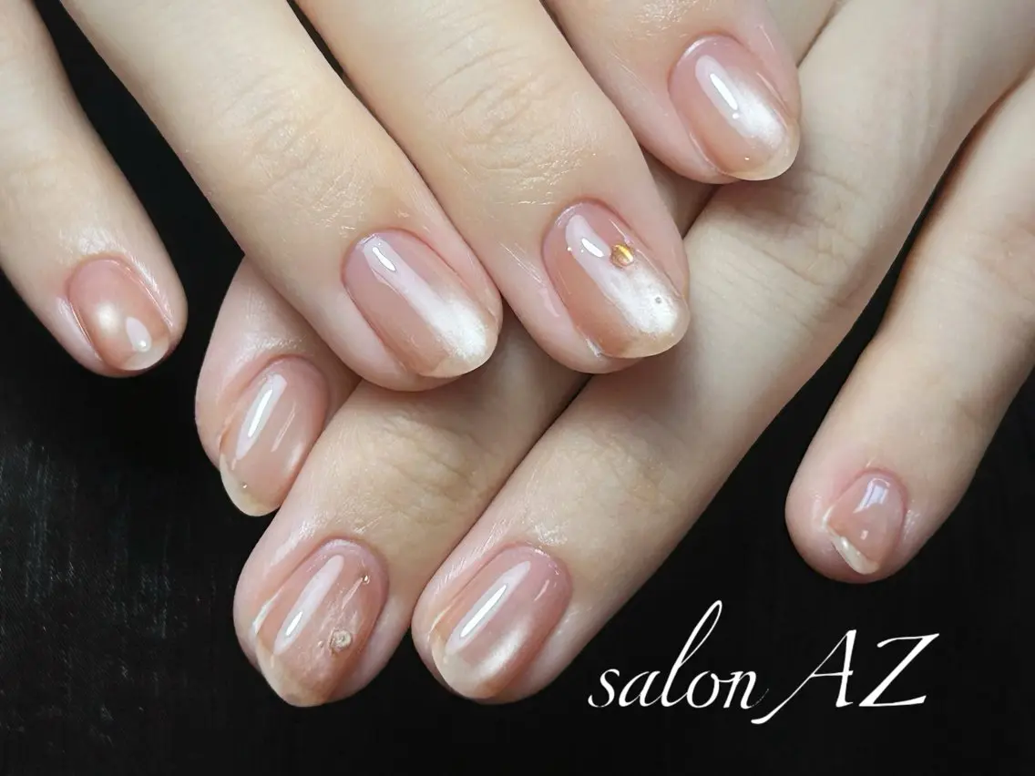 ネイル オフィスネイル ハンドネイル salon AZのネイルデザイン