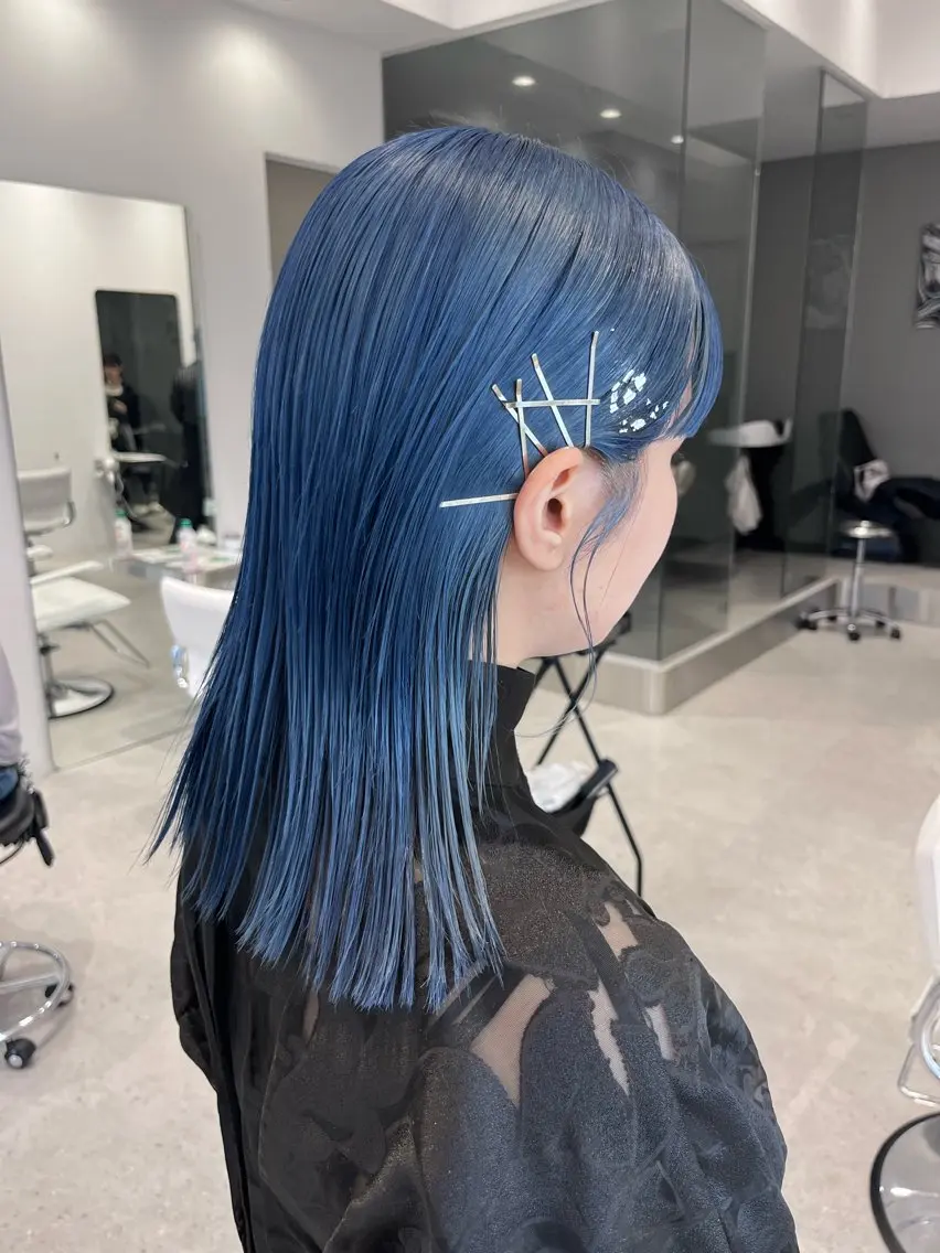 カラー ブリーチ カット ヘアカラー AIKA🤍 カットモデル募集🫧のヘアスタイル