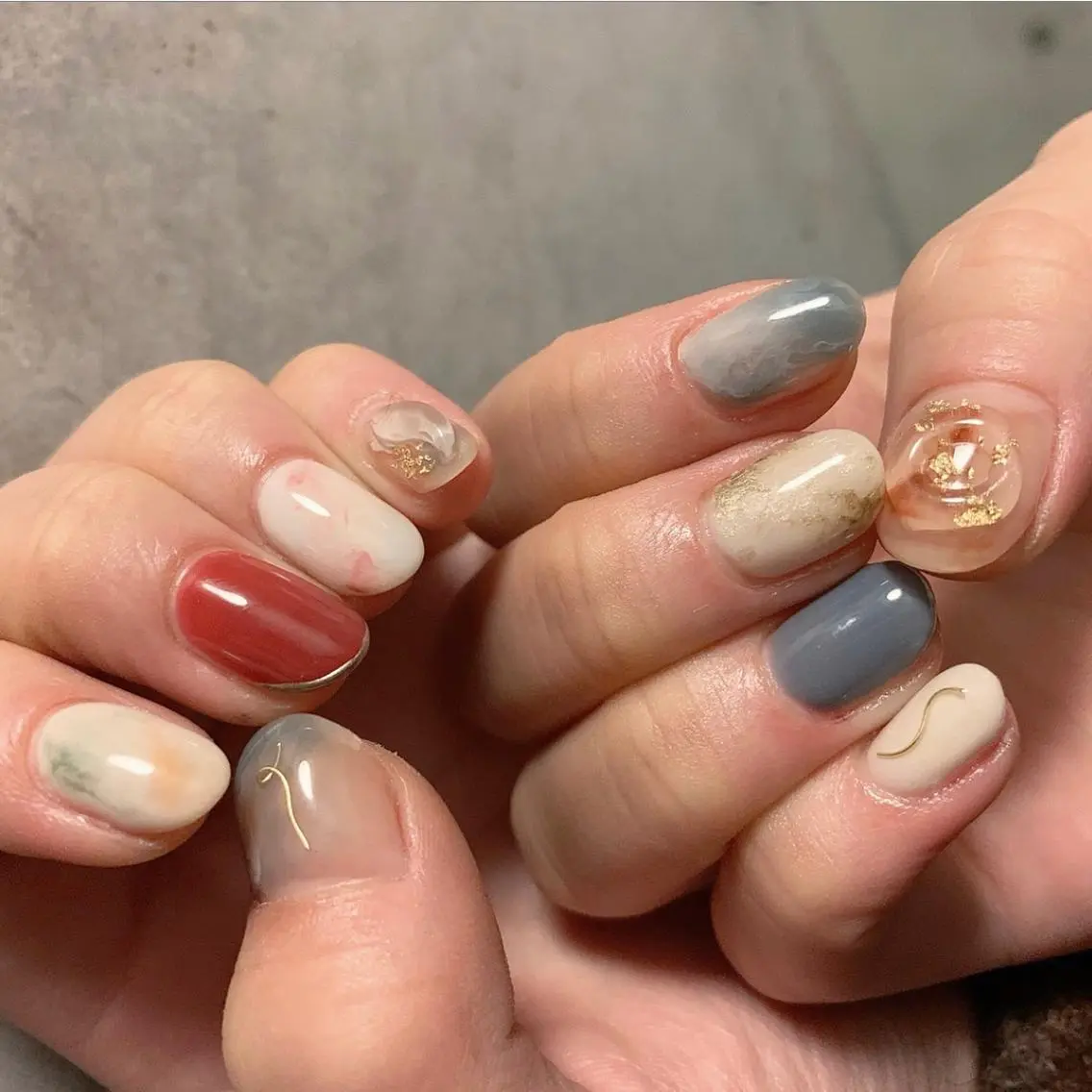 ネイル ハンドネイル M. Shihoのネイルデザイン