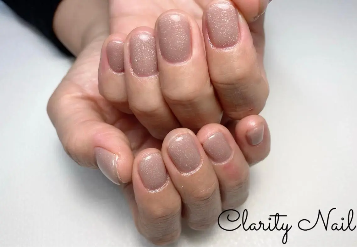 ネイル ワンカラーネイル ハンドネイル Clarity Nailのネイルデザイン