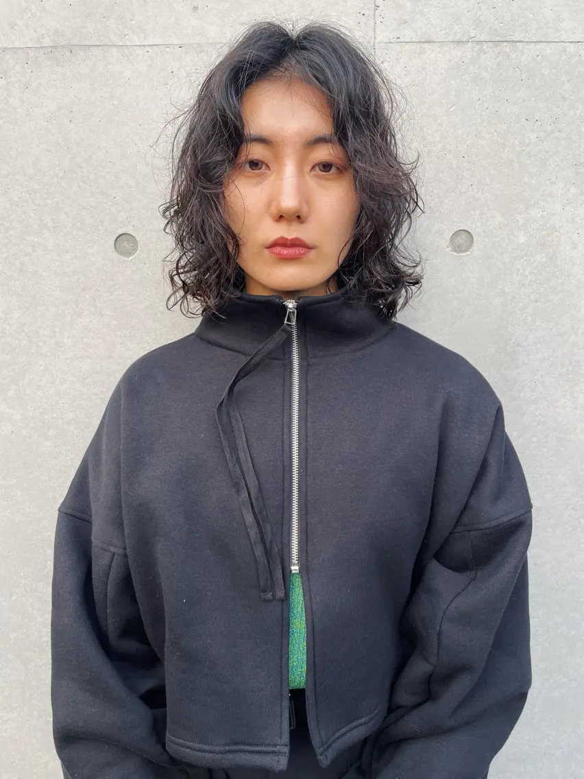 ショート パーマ カット パーマ トリートメント センスをお届けします 大谷将生infpのヘアスタイル