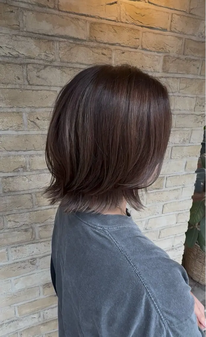ショート カット ヘアカラー トリートメント ヘッドスパ 艶髪💎CLUTCH 透明感🫧RIHOのヘアスタイル