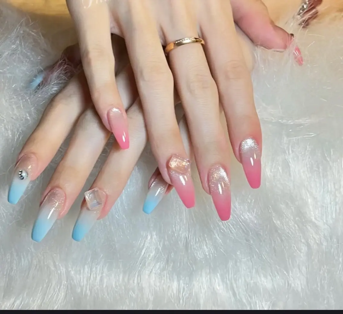 ネイル ハンドネイル ハンドケア 🍑 momo_nailのネイルデザイン