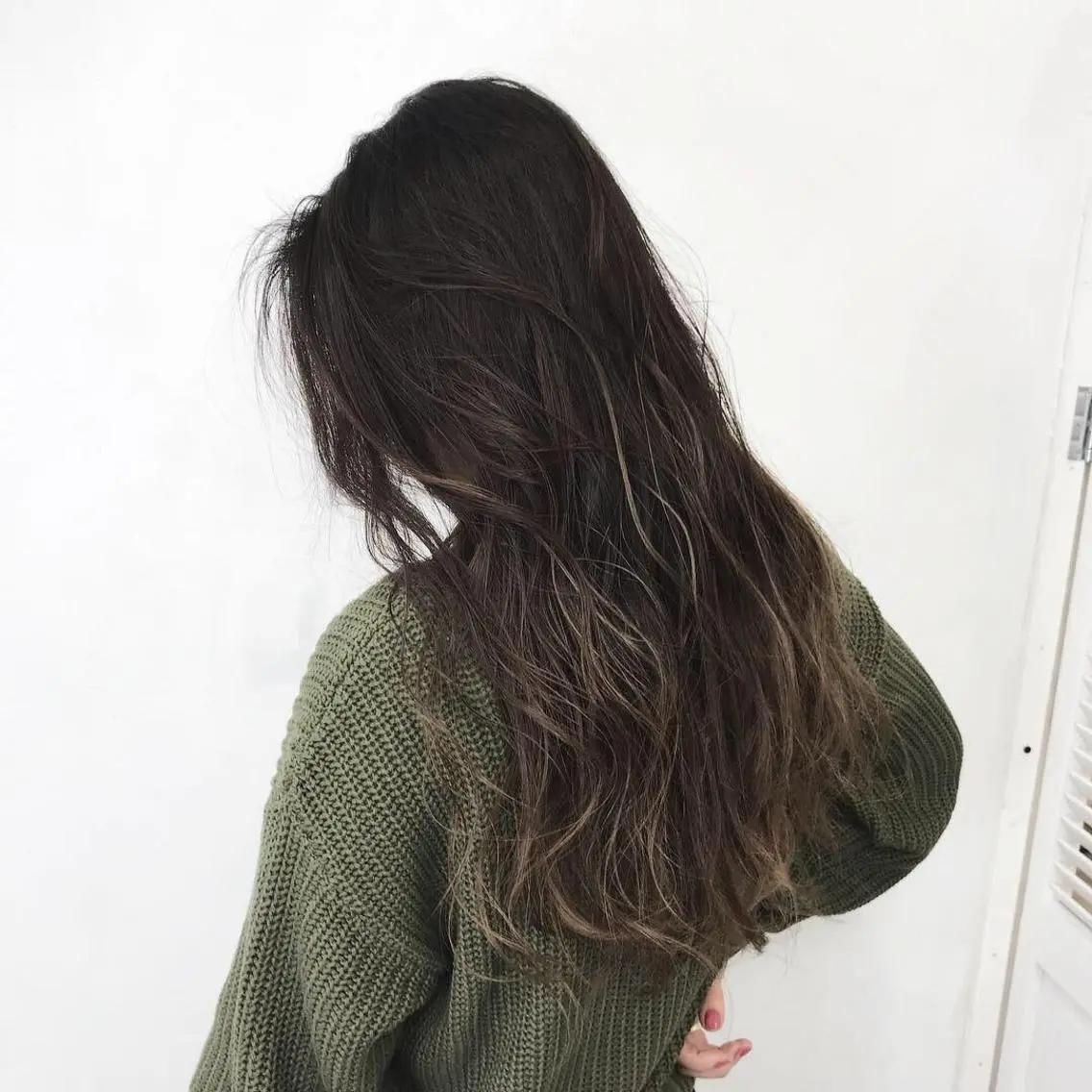 ロング カラー LUSTRE クロサワのヘアスタイル