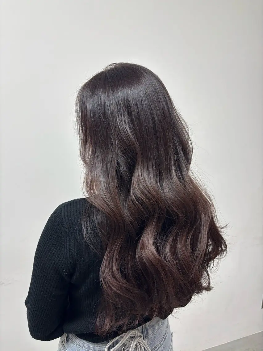 ロング カラー カット ヘアカラー inity♡ Akaneのヘアスタイル