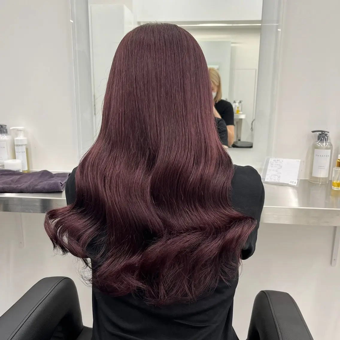 ロング カラー ヘアアレンジ ヘアカラー ヘアセット 🫧🎀うる艶暖色 🏹Nanako🎀のヘアスタイル