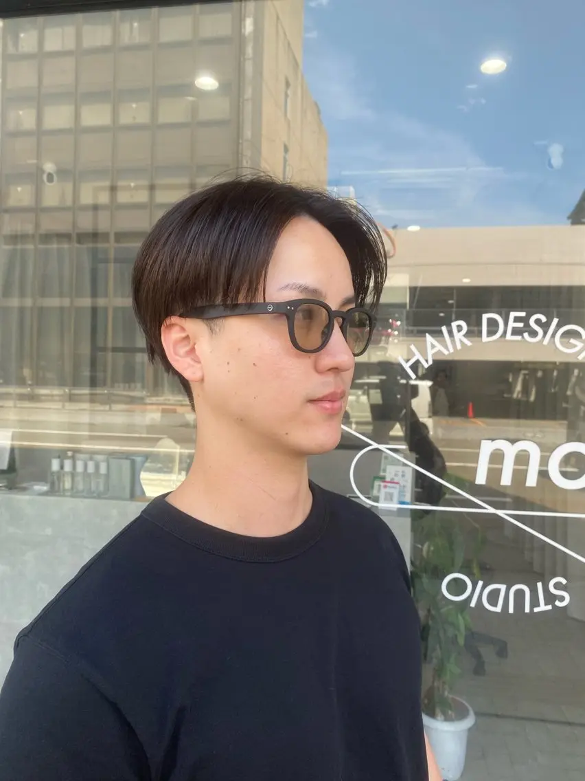 ショート 杉田 竜希のヘアスタイル
