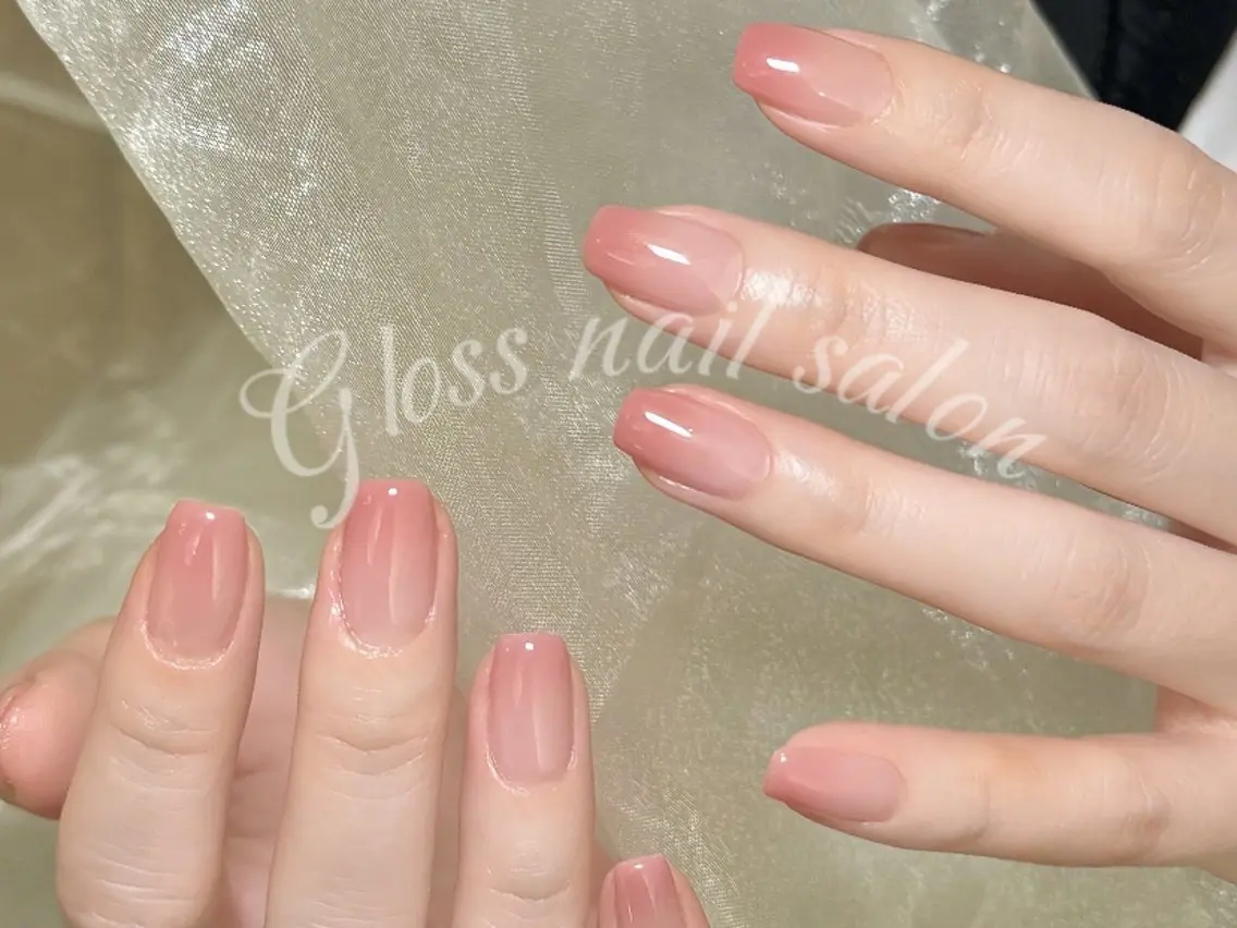 ネイル ハンドネイル Yuna✨ Gloss nailのネイルデザイン