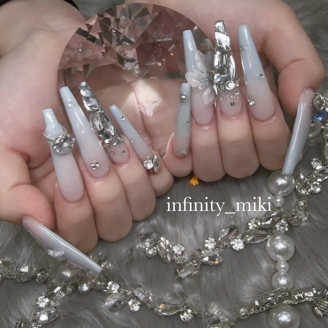 ネイル ハンドネイル Infinity _mikiのネイルデザイン
