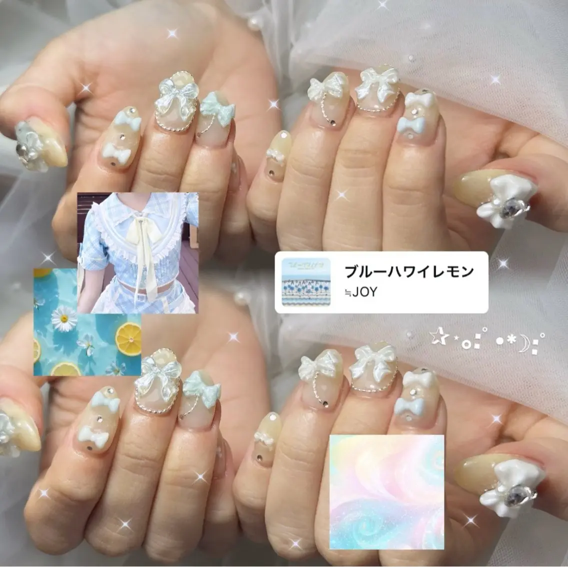 ネイル ハンドネイル 🎀 アネラ しま  🎀のネイルデザイン