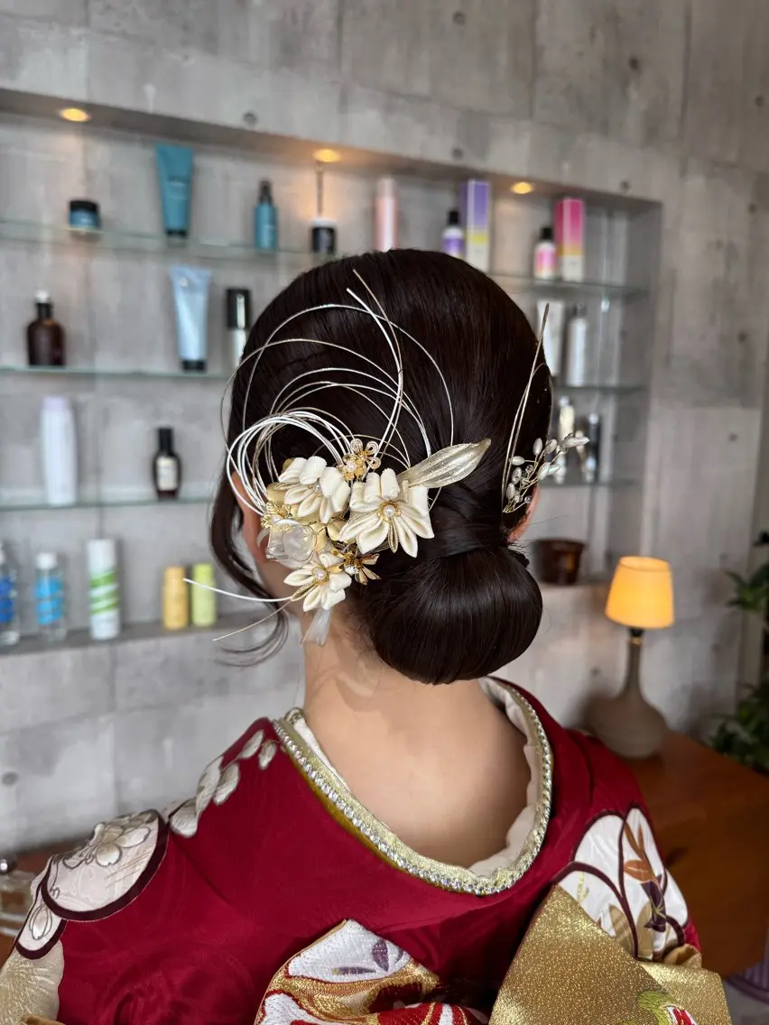 ロング ヘアアレンジ 成人式 【haar】 Hadukiのヘアスタイル
