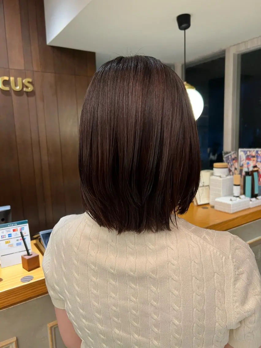 ミディアム ミディアムパーマ ﾕｳﾅ/ ショート・ボブ🐰のヘアスタイル