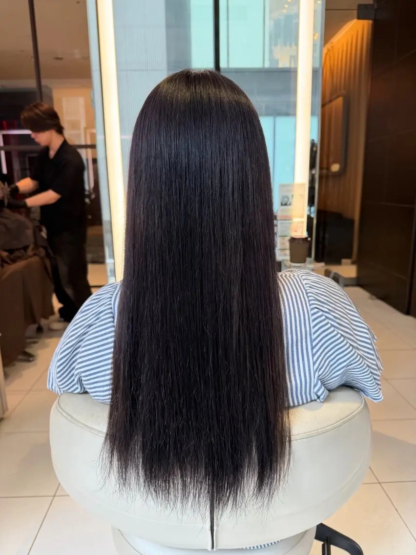 ロング カラー 大森 由春のヘアスタイル