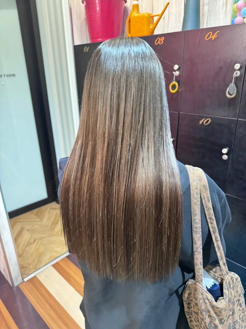 ロング エクステ エクステ 🧸 EARTH 佃 萌海 ☁️のヘアスタイル