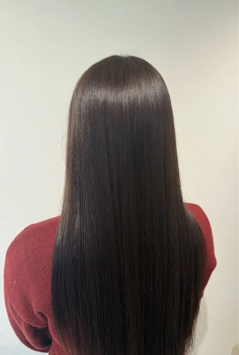 ロング カラー ブラウンカラー モカブラウン Unami MIHA☘️*゜のヘアスタイル
