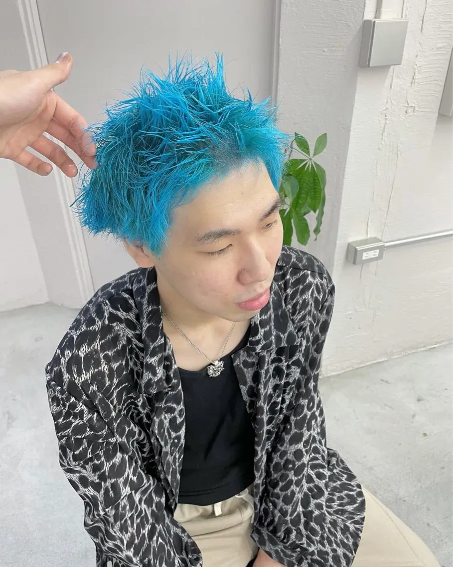 ショート カラー メンズ ヘアカラー 艶髪/透明感カラー tawadaのヘアスタイル
