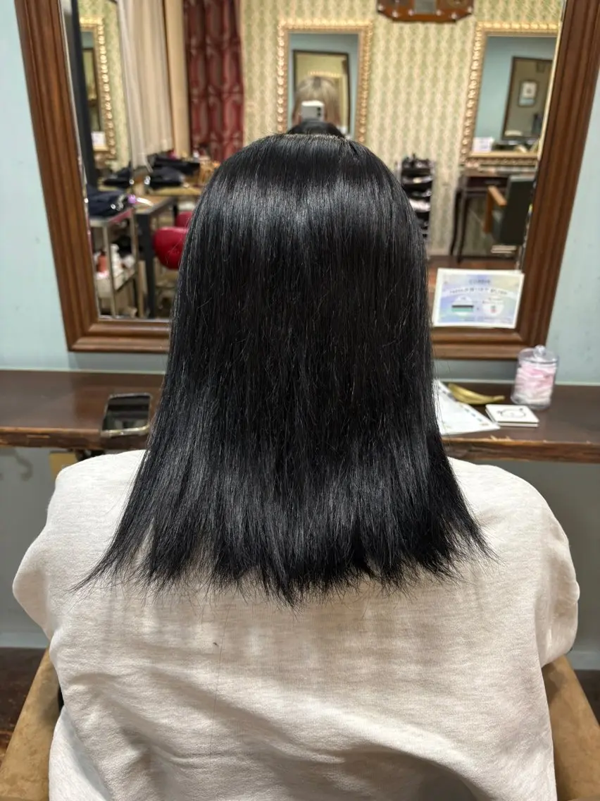 カラー 聖羅/ワンホンヘア /艶カラーのヘアスタイル