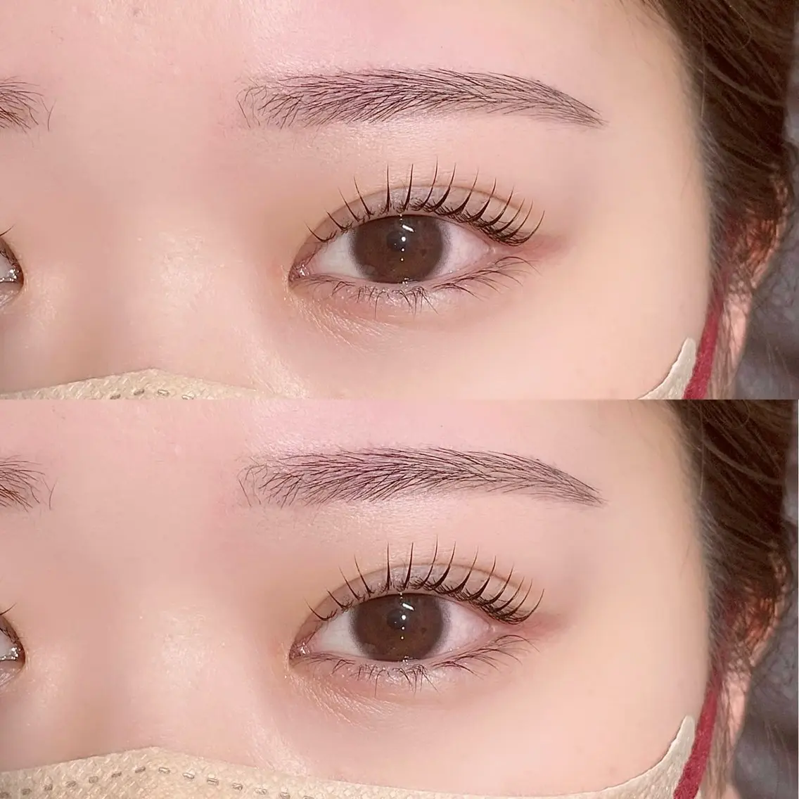 🎀ラッシュリフト➕眉毛スタイリング🪄間引き・メイク仕上げ込み🪄(1日1名限定)の写真