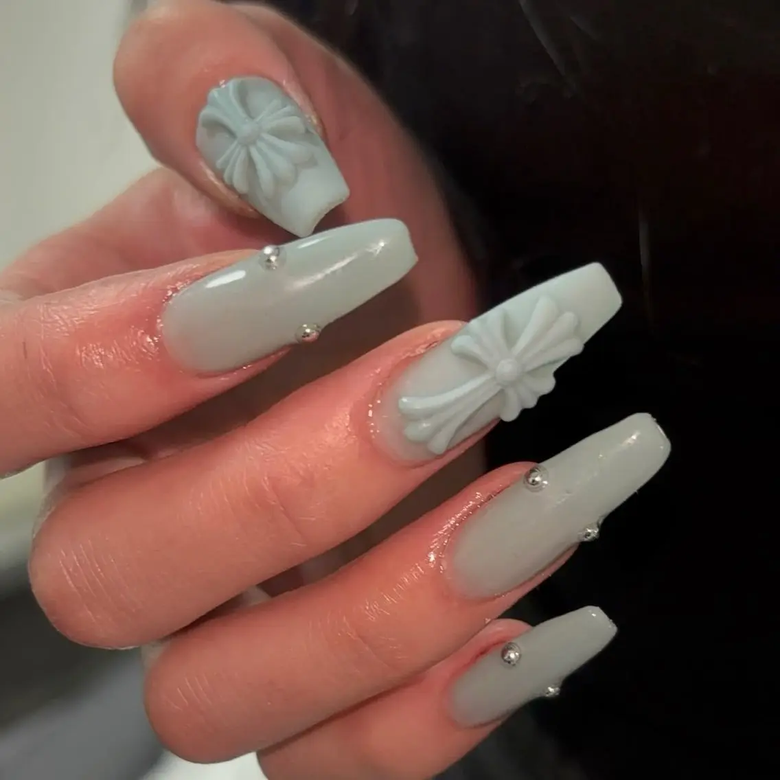ネイル 韓国ネイル マグネットネイル 持ち込み ハンドネイル Mimi Nail_Royalのネイルデザイン
