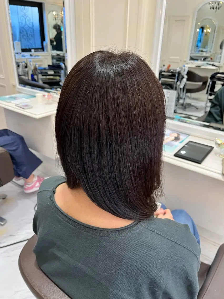 ロング ヘアカラー トリートメント 川田 智也のヘアスタイル