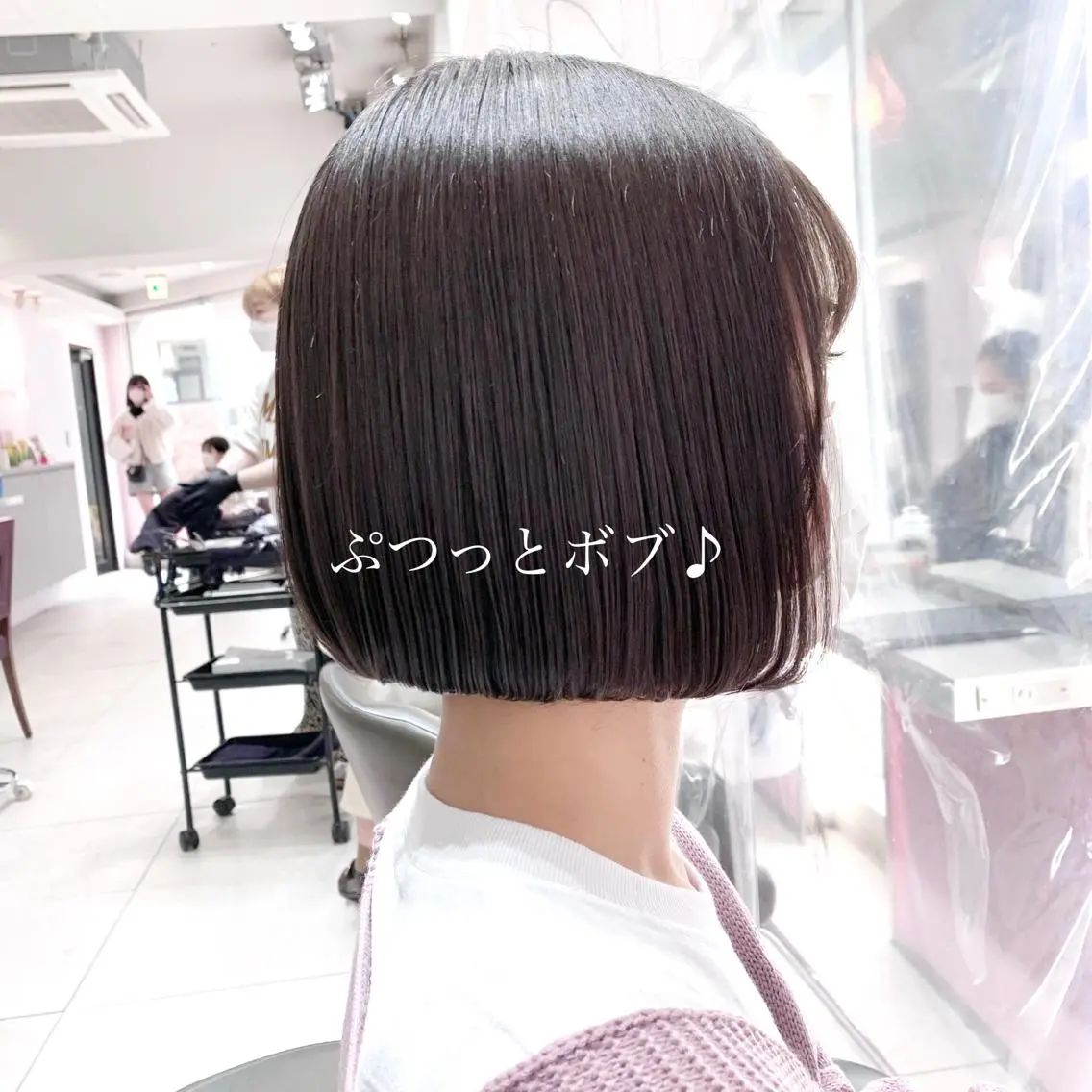 ショート 似合わせボブ🫧 丸みショート藤本のヘアスタイル