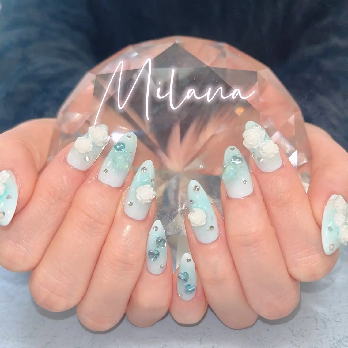 ネイル ハンドネイル Milana 西里のネイルデザイン